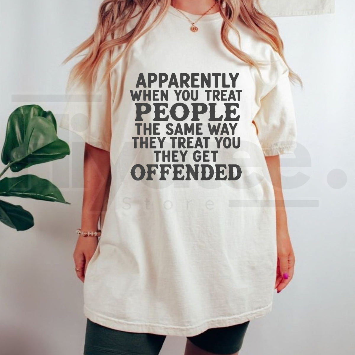 Sarcastic Style Humorous Slogan T-Shirt – Bold Text Casual Streetwear Graphic Tee - Hiyatee