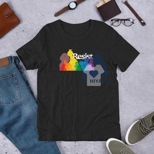 Save PBS – Resist Shirt, Public Broadcasting Protest Tee, Political Statement T-Shirt-Hiyatee

