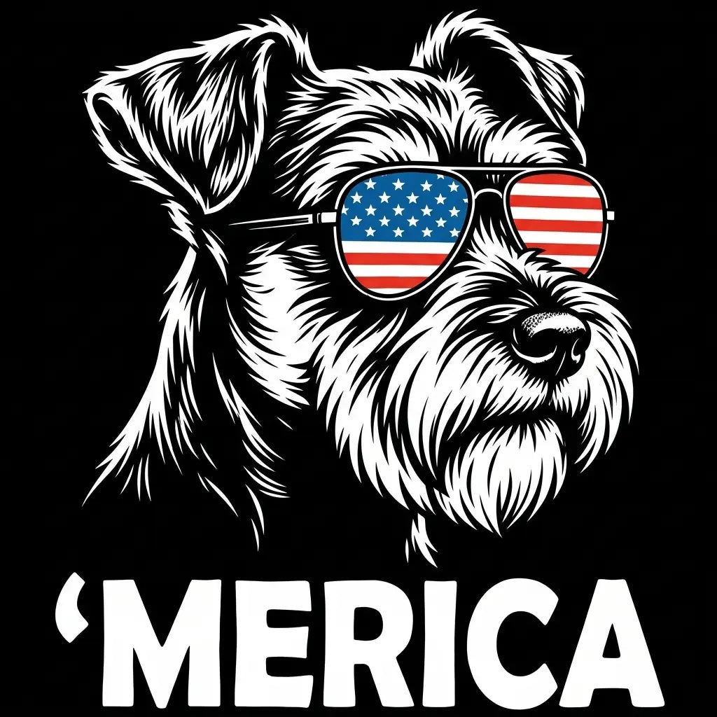 Comfort Colors® Patriotic 50+ Dog Breed Shirt – Funny 4th of July Merica Dog Tee