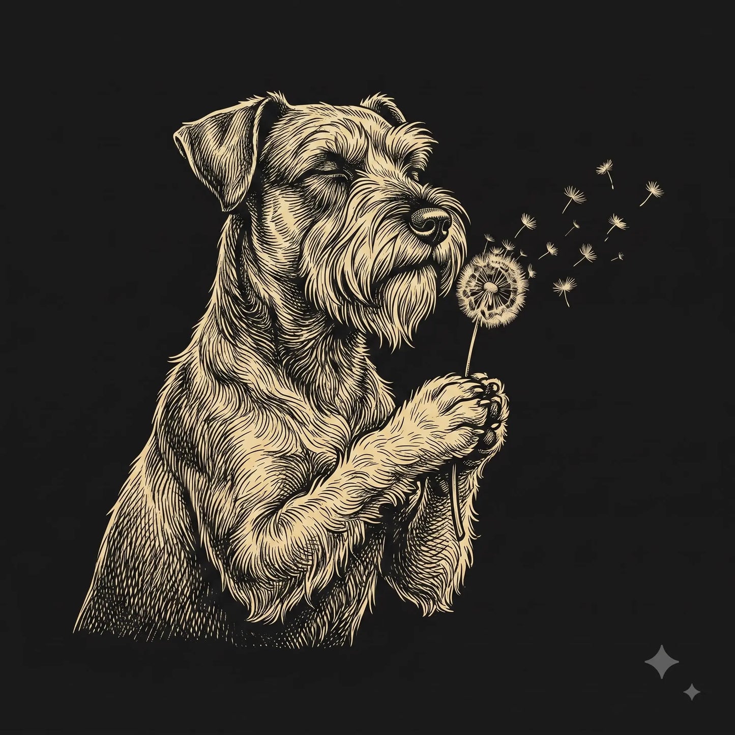 Comfort Colors Dog Breeds Graphic Shirt Botanical Forest Wildlife Tee
