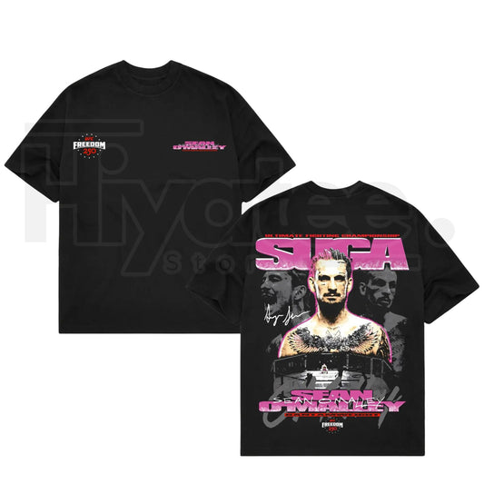 Sean O'Malley UFC Freedom 250 T-Shirt – Retro MMA Champions Fan Graphic Tee - Hiyatee