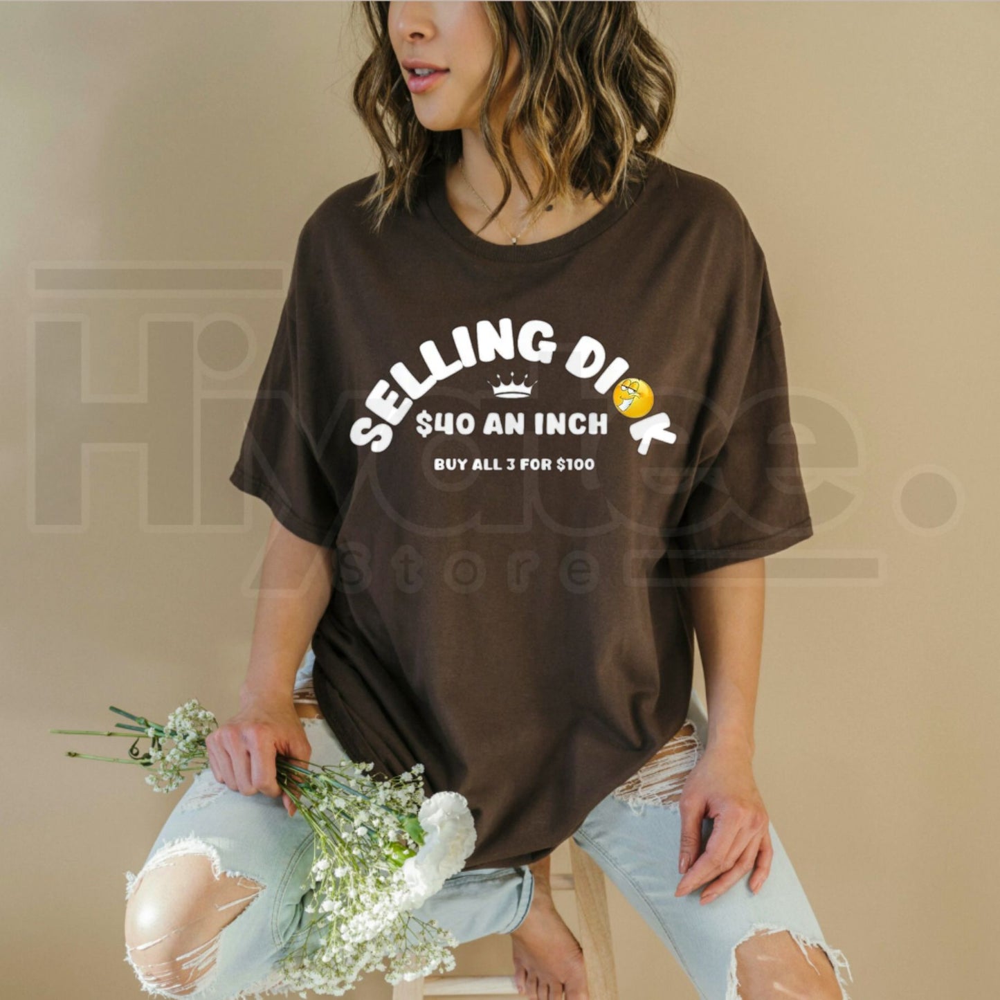 Selling Dick Funny Adult Meme T-Shirt – Offensive Humorous Innuendo Top for Men - Hiyatee