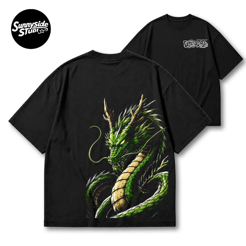 Anime 90s Graphic Tee – Retro Streetwear Oversized T-Shirt for Men