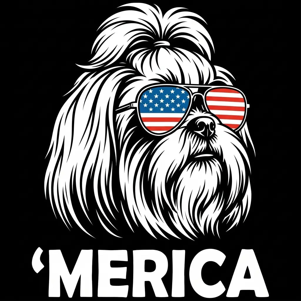 Comfort Colors® Patriotic 50+ Dog Breed Shirt – Funny 4th of July Merica Dog Tee