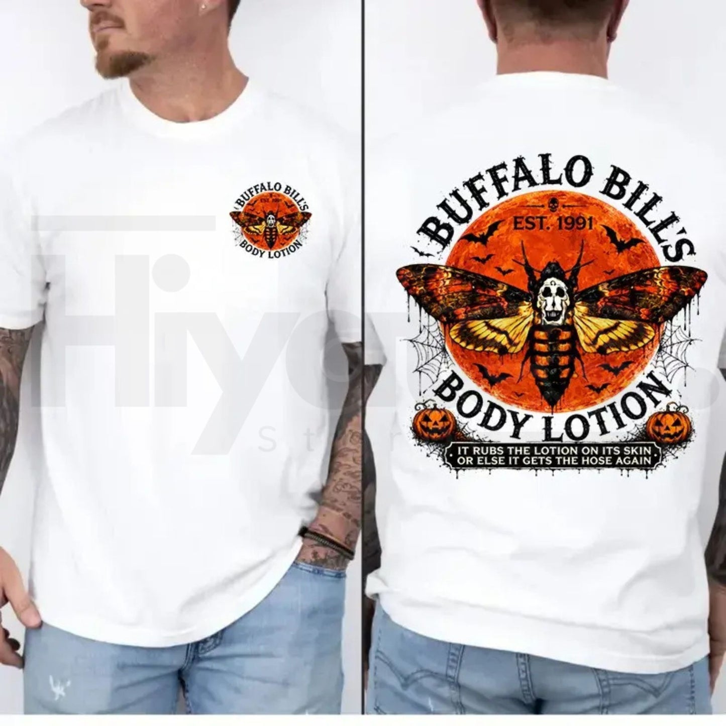 Silence of The Lambs T-Shirt Ver.2 – Vintage Hannibal Lecter Movie Graphic Tee - Hiyatee