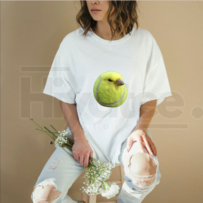 Silly Tennis Bird Meme – Brainrot Gen Z Graphic - Hiyatee