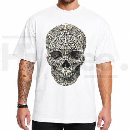 Skull Art Chicano Graphic Tee – Mexican Lowrider Culture Streetwear - Hiyatee