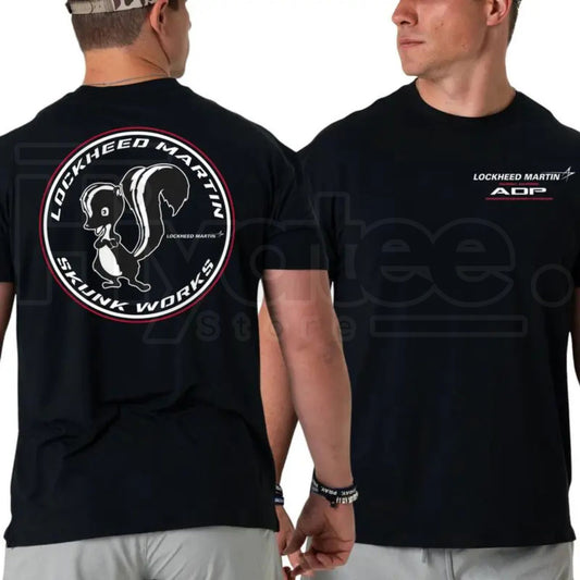 Skunk Works Inspired T-Shirt – Double Sided Aerospace Graphic Tee, Aviation Engineer Gift Shirt - Hiyatee