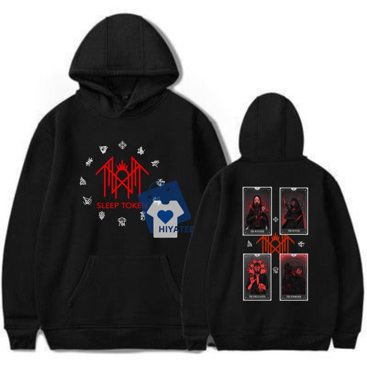  Sleep Apparel – Sleep Card Hoodie for Everyday Comfort-Hiyatee