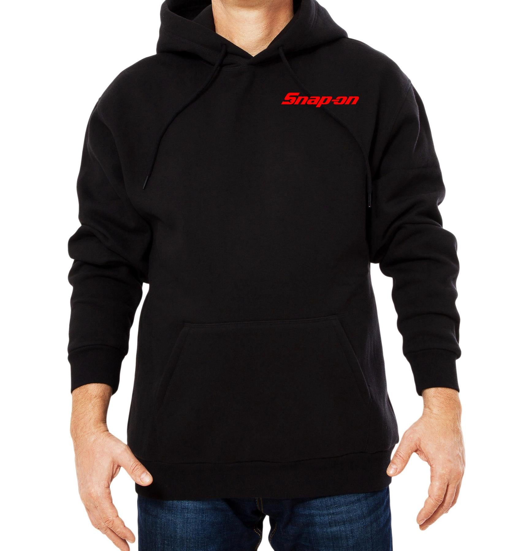 Snap-On Trump 2-Sided Hoodie – Bold Trump Chainsaw Graphic- Hiyatee