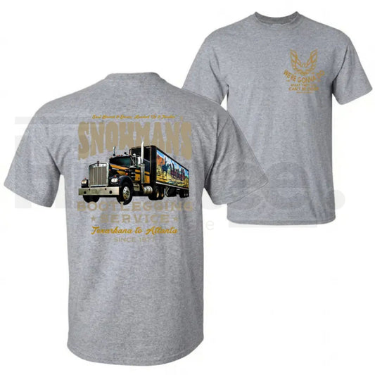 "Snowman's Bootlegging Service" – Smokey And The Bandit Trucker Top - Hiyatee