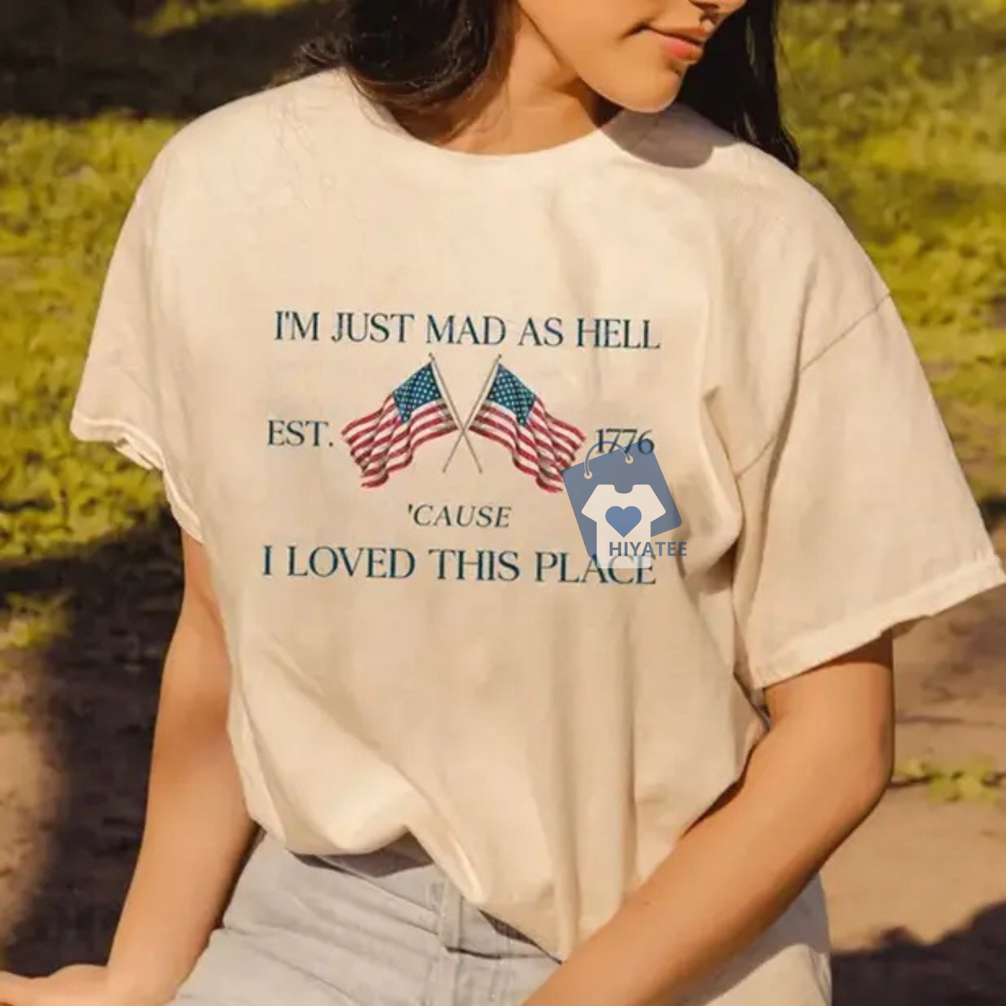 So Long, London 4th of July Shirt – “Mad As He.ll” EST 1776 Patriotic Tee, Funny American Independence Gift - Hiyatee