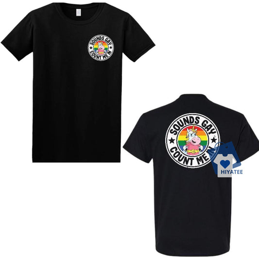 Sounds G Count Me In – Comfortable & Stylish Quality Shirt-Hiyatee