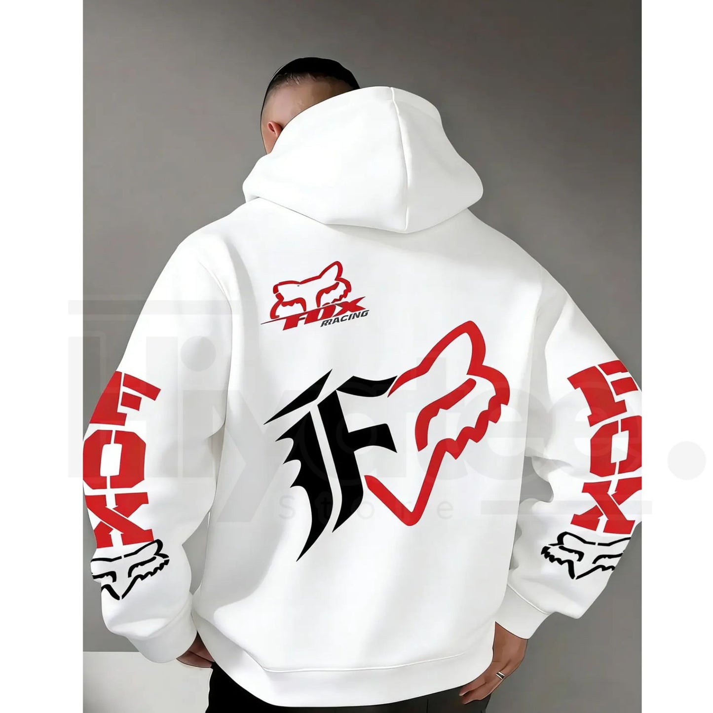 Sport-Themed Outdoor Lover’s Hoodie – Warm Breathable Cotton Blend, Loose Fit Fall & Winter Casual Pullover - Hiyatee