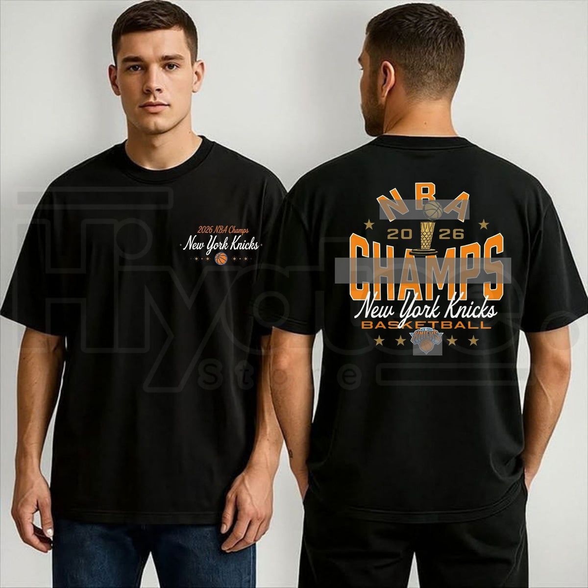 Sportiqe 2026 Champions Graphic T-Shirt – Official Basketball Victory Fan Apparel - Hiyatee