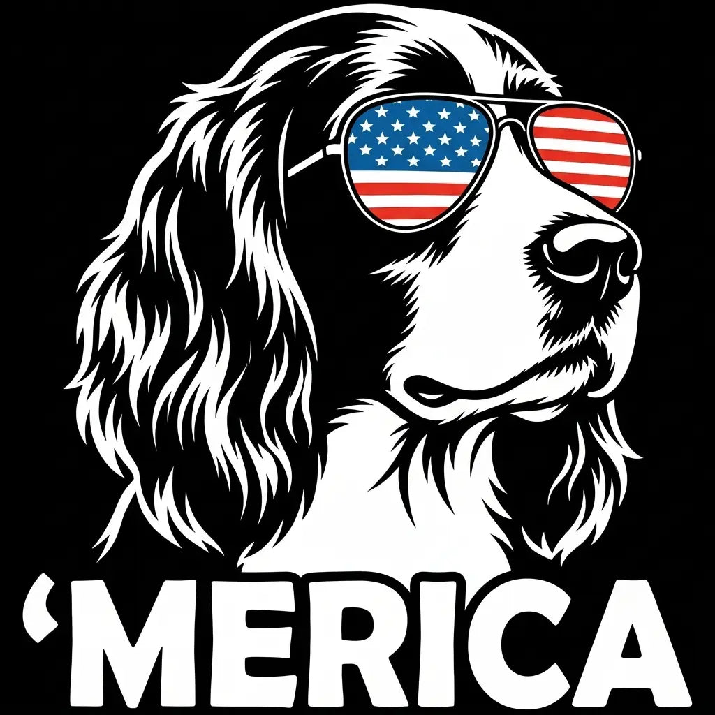Comfort Colors® Patriotic 50+ Dog Breed Shirt – Funny 4th of July Merica Dog Tee
