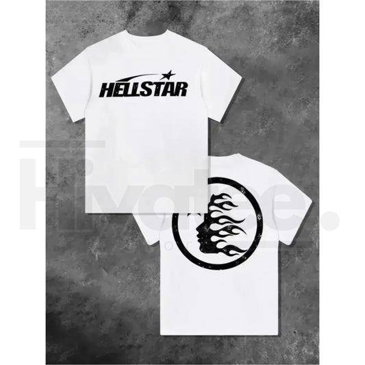 "Star Power" Double-Sided Graphic – Urban Streetwear Cotton Top - Hiyatee