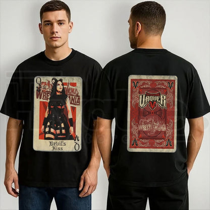 Stephanie Vaquer WrestleMania Retro T-Shirt – Pro Wrestling Tee - Hiyatee