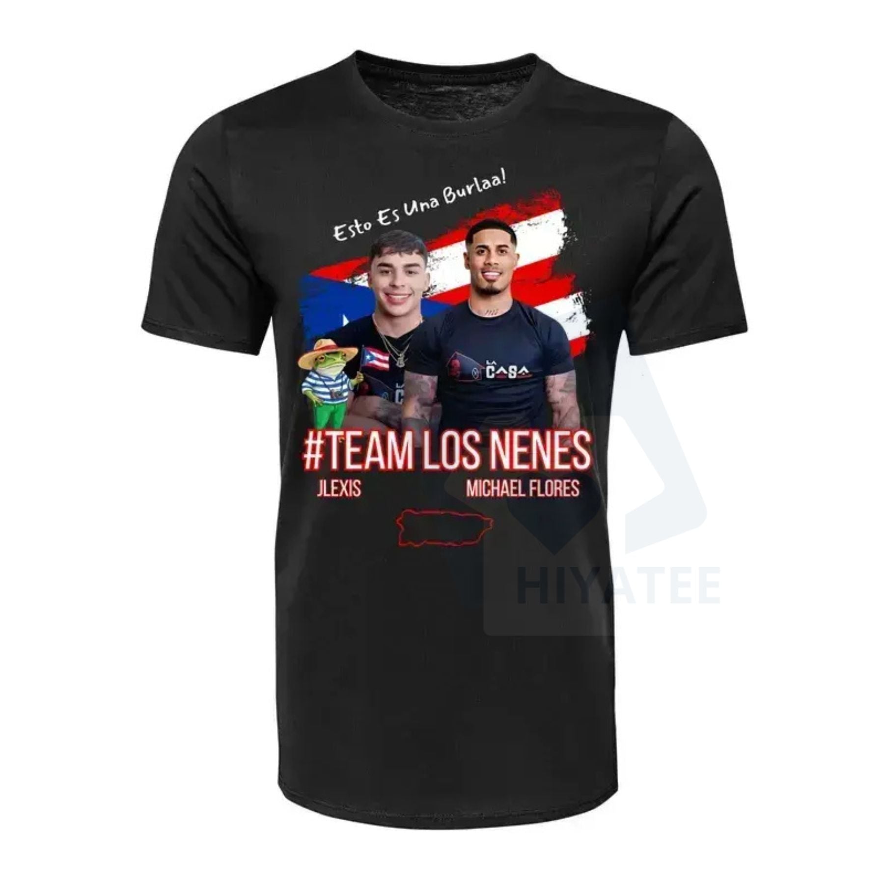 TEAMFLORES TEAMJLEXIS T-Shirt – Premium Cotton Unisex Tee | La Casa de Alofoke 2 Fan Merch - Hiyatee