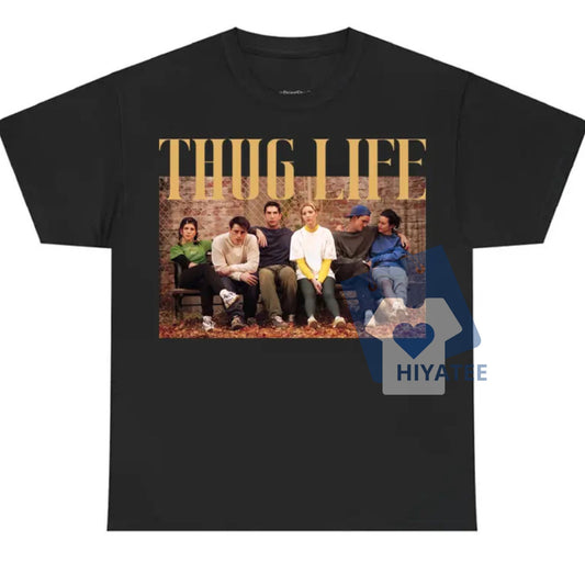 THUGLIFE Friendsgiving Football T-Shirt – Funny Fall Friends Shirt-Hiyatee