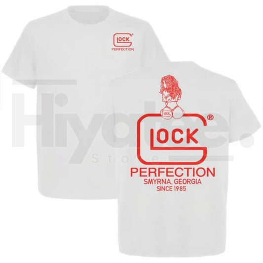 TLXT Glock Fan Gift T-Shirt – Sexy Girl Print Tactical Unisex Casual Tee - Hiyatee