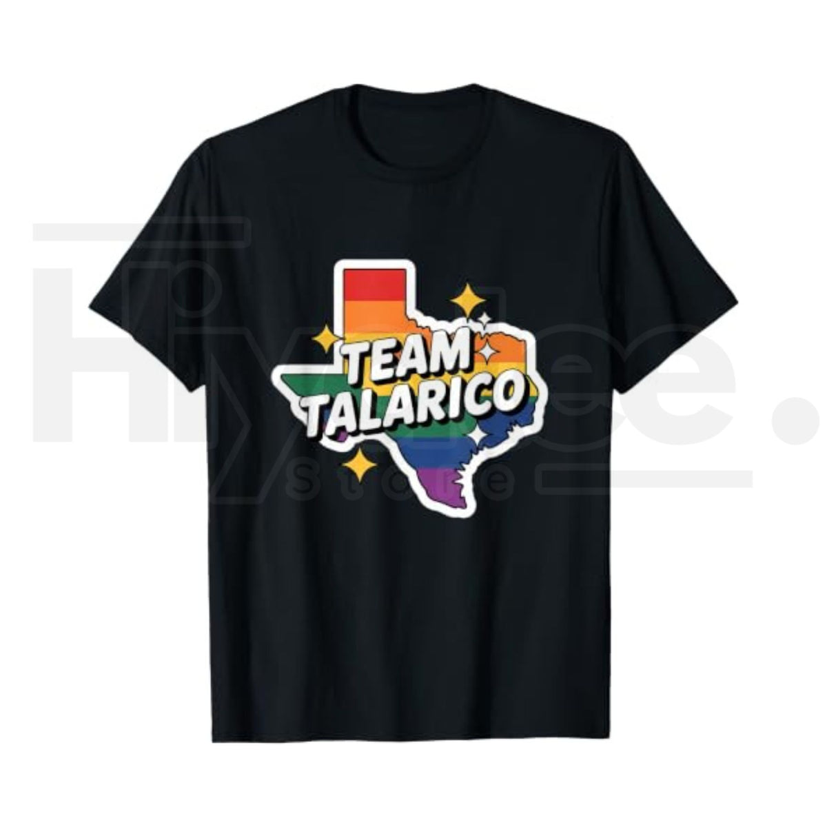 Talarico For Texas Rainbow T-Shirt – LGBTQ Gay Pride Political Graphic Tee - Hiyatee