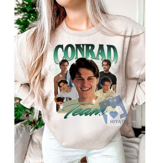 Team Conrad Sweatshirt – Unisex Gift for Fans of The Summer I Turned Pretty-Hiyatee
