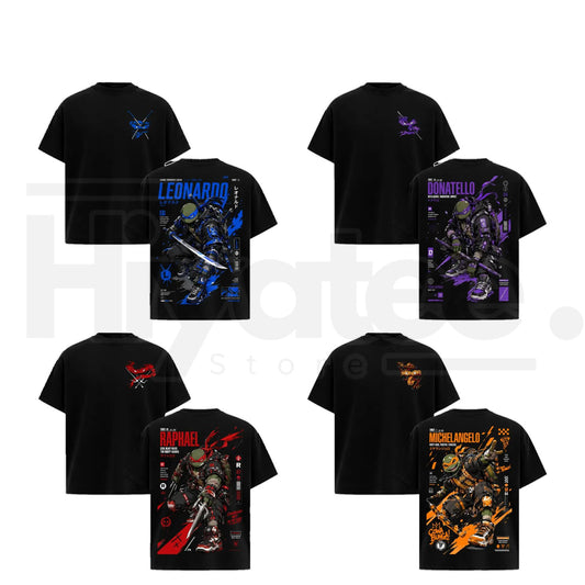 Teenage Mutant Ninja Turtles Street Vibe T-Shirt – Vintage TMNT Graphic Tee - Hiyatee