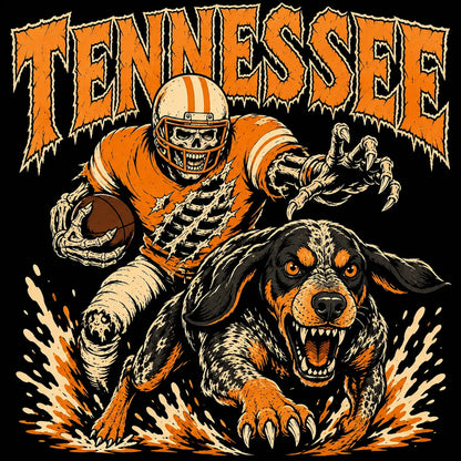 Vintage College Football Skull Sweatshirt – Spooky All Teams 90s Game Day Graphic Crewneck Pullover