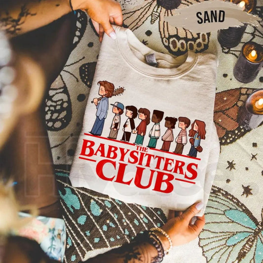 The Baby Sitters Club Steve Harrington Sweatshirt: Funny Stranger Things - Hiyatee