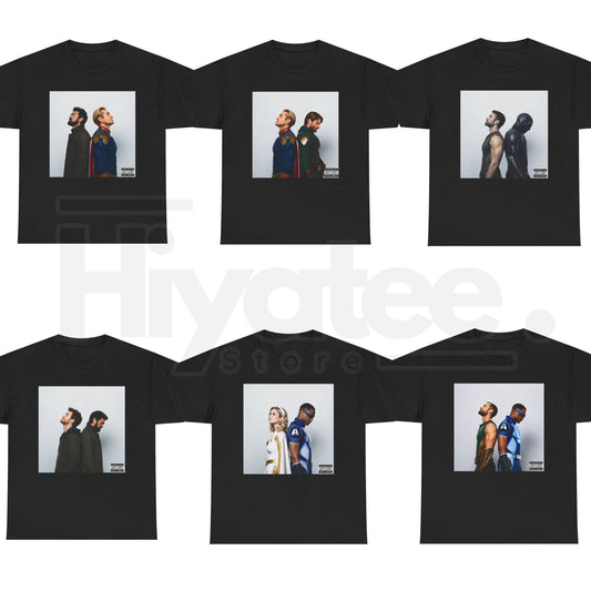 "The Boys Side by Side" – Iconic Album Cover Aesthetic Graphic Top - Hiyatee