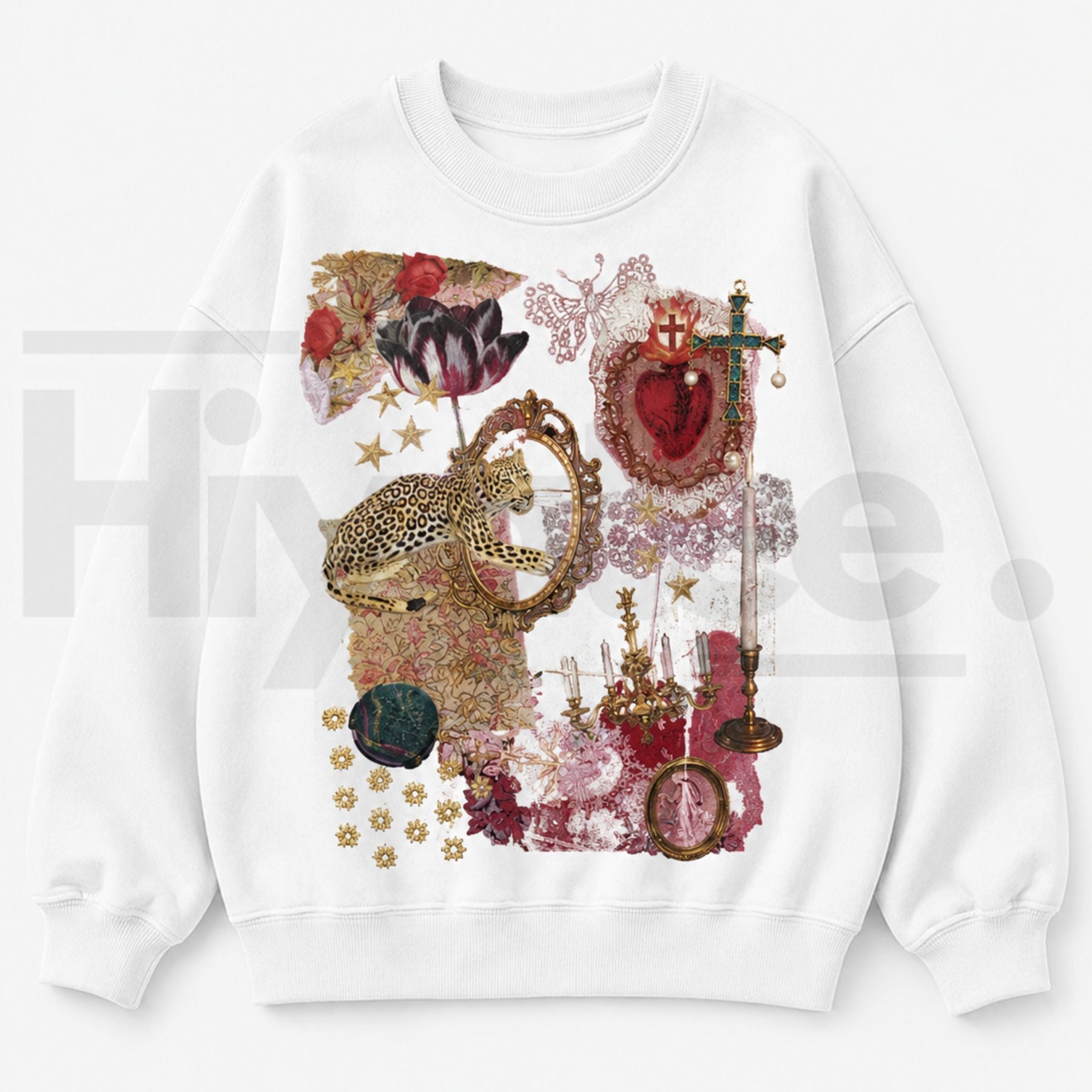 The "HEIRLOOM" Vintage Sweatshirt – Classic Retro Wash Crewneck, Timeless Heritage Oversized Pullover - Hiyatee