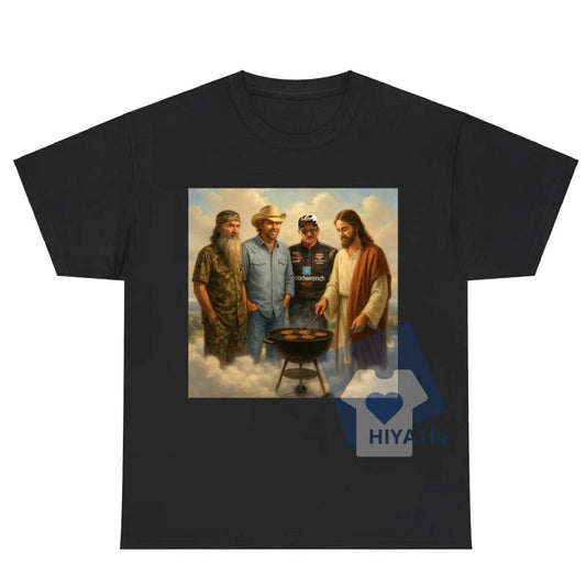 The Real Gang Meetup in Heaven T-Shirt – Memorial Tribute Tee for Loved Ones-Hiyatee