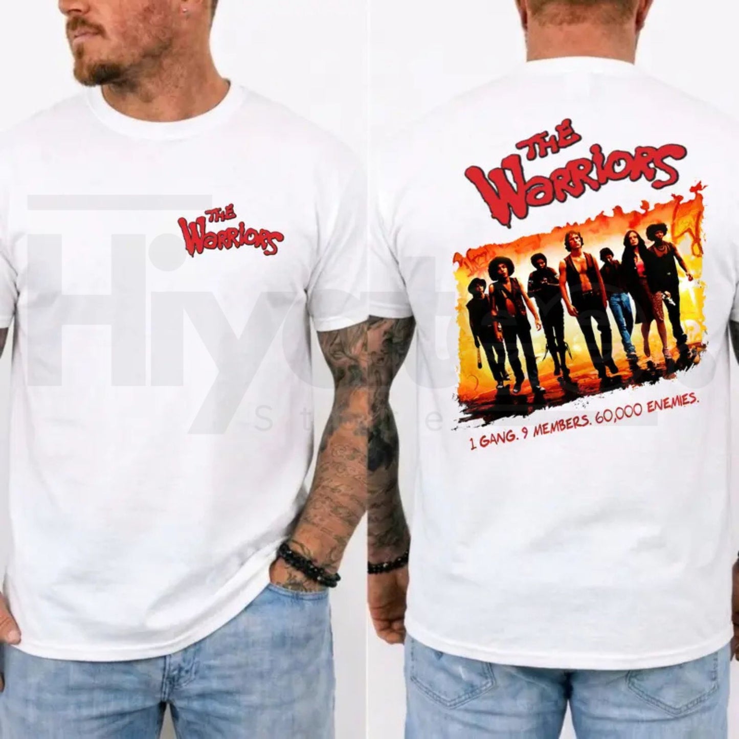 The Warriors 1979 T-Shirt – Vintage Cult Movie Graphic Tee - Hiyatee