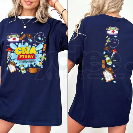To Infinity And Beyond CNA Pediatric Nursing Assistant T-Shirt - Hiyatee