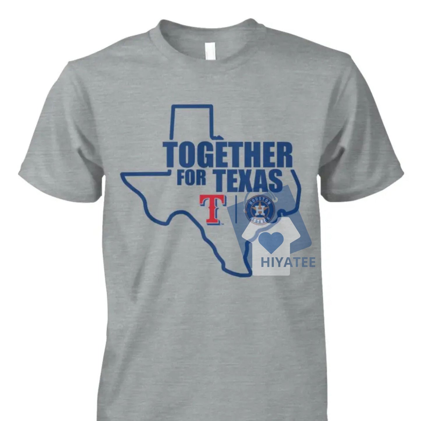Together for Texas T-Shirt – Unisex Cotton Tee for Men & Women, Full Sizes Available-Hiyatee