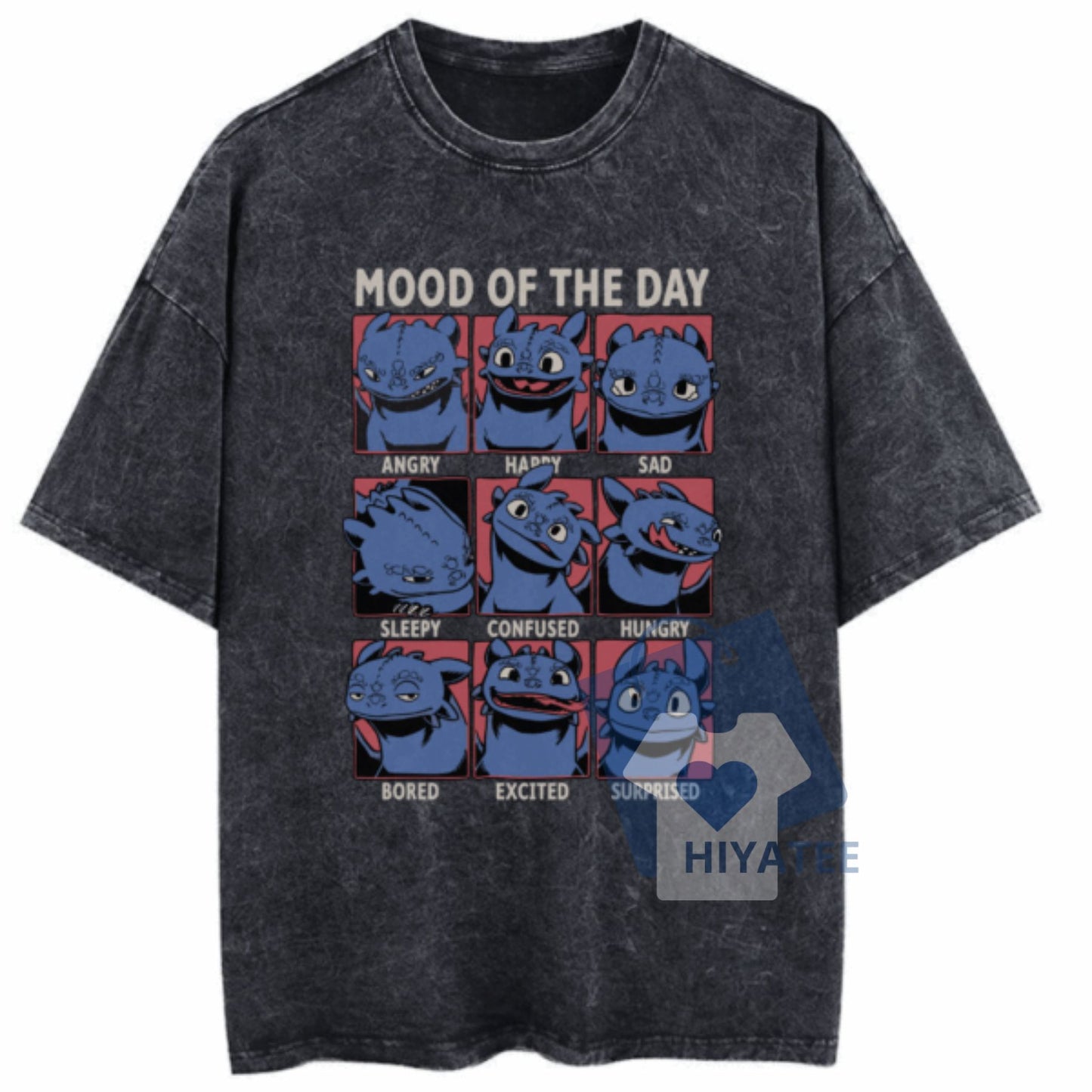 Toothless Shirt Inside Out Meme Tee – Funny Dragon Fan T-Shirt-Hiyatee