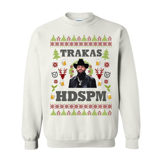 Trakas Hdspm Shirt, Trakas HSDPM Ugly Christmas Sweater, Luis R Conriquez Shirt, Feliz Navidad Y Trakas Hdspm Shirt, Classic