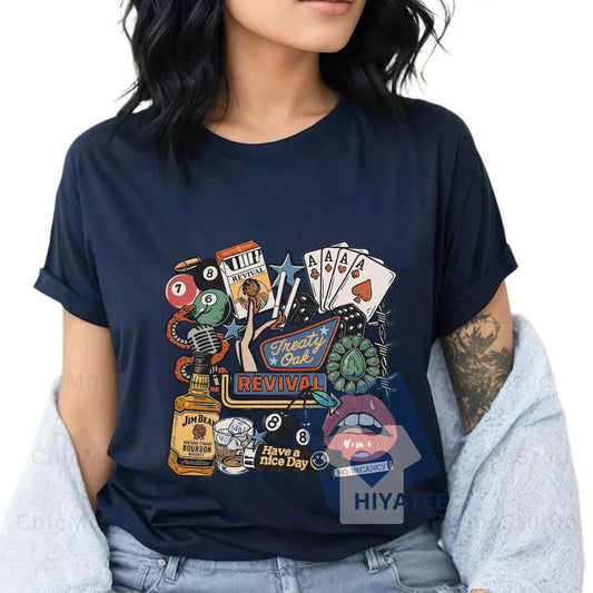 Treatyyyyy Collage T-Shirt – Bold Viral Meme Tee with Aesthetic Collage Design, Streetwear Unisex Cotton Shirt-Hiyatee
