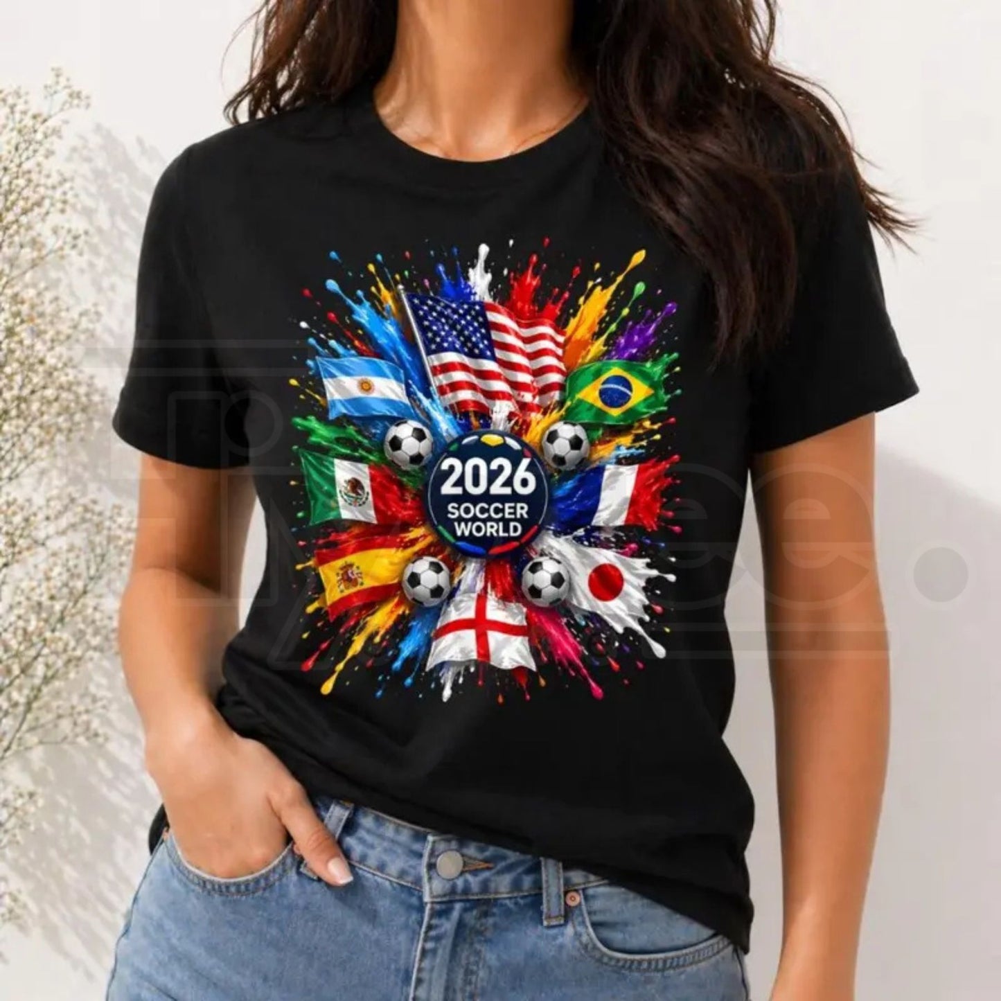 Unisex 2026 New Soccer T-Shirt – Premium Football Fan Graphic Streetwear Tee - Hiyatee