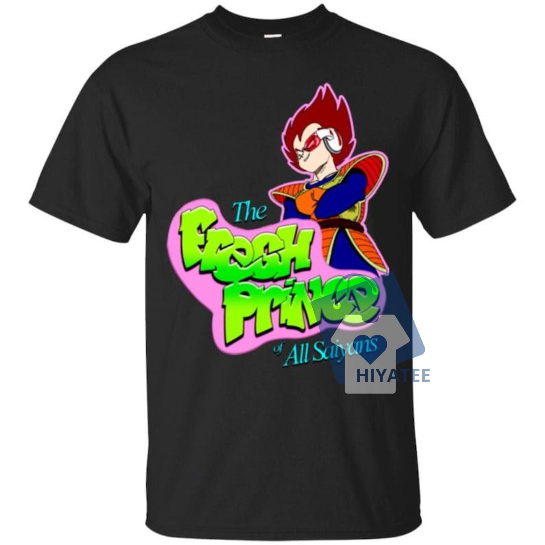 Vegeta Fresh Saiyan Shirt – Prince of All Saiyans Anime Tee-Hiyatee