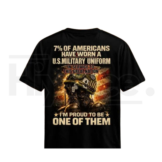 Veteran Pride Graphic T-Shirt – U.S. Military Service Tribute Unisex Tee - Hiyatee