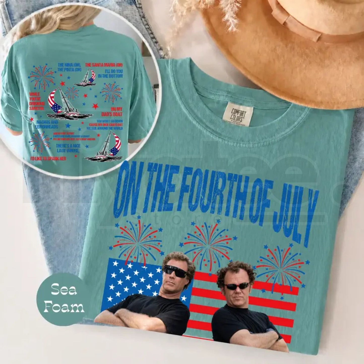 Vintage Boat Party Graphic T-Shirt – Retro Funny Yacht Humor Tee, Summer Vibes Shirt - Hiyatee