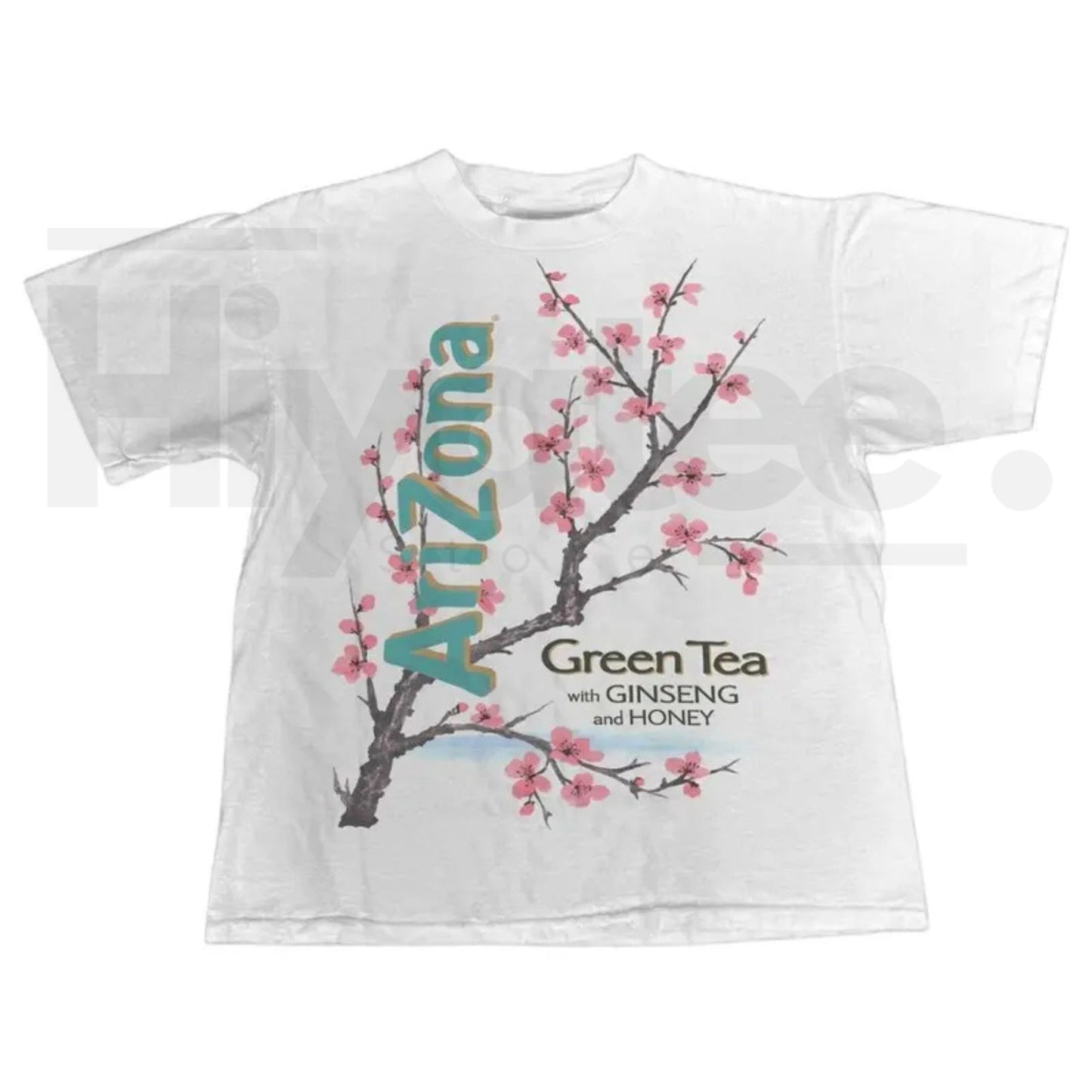 Vintage Cherry Blossom Aesthetic T-Shirt – Retro Streetwear Tee - Hiyatee