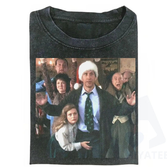 Vintage Christmas Vacation Shirt – Funny Holiday Movie Tee | Griswold Family Gift - Hiyatee