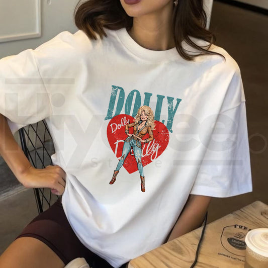 Vintage Dolly Parton Comfort Colors Shirt Retro Country Music Tee - Hiyatee