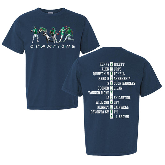 Vintage Eagles Football T-Shirt, Fly Eagles Fly, Philadelphia Eagles, Retro Philly Football- Hiyatee