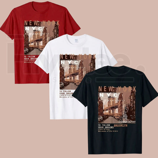 Vintage Photo Style Graphic Print T-Shirt – Retro Aesthetic Casual Tee, Streetwear Graphic Print Top - Hiyatee