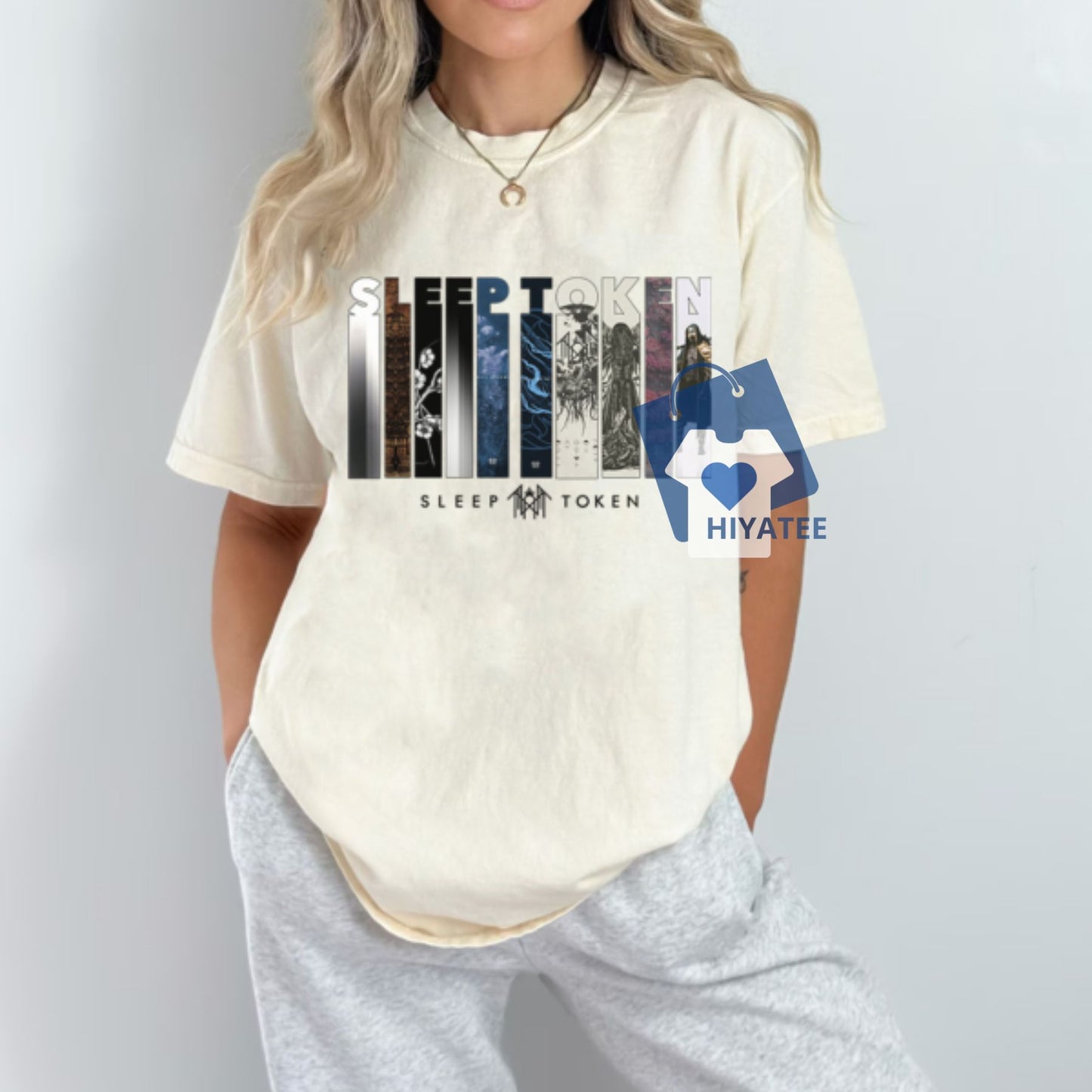 Vintage Sleep Token Shirt – Even In Arcadia Art Tee for Rock Fans-Hiyatee