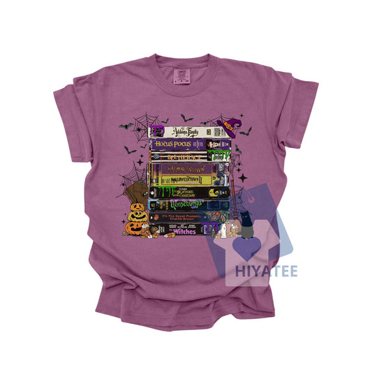 Vintage VHS Tape T-Shirt – Retro Movie Lover Tee in Comfort Colors-Hiyatee